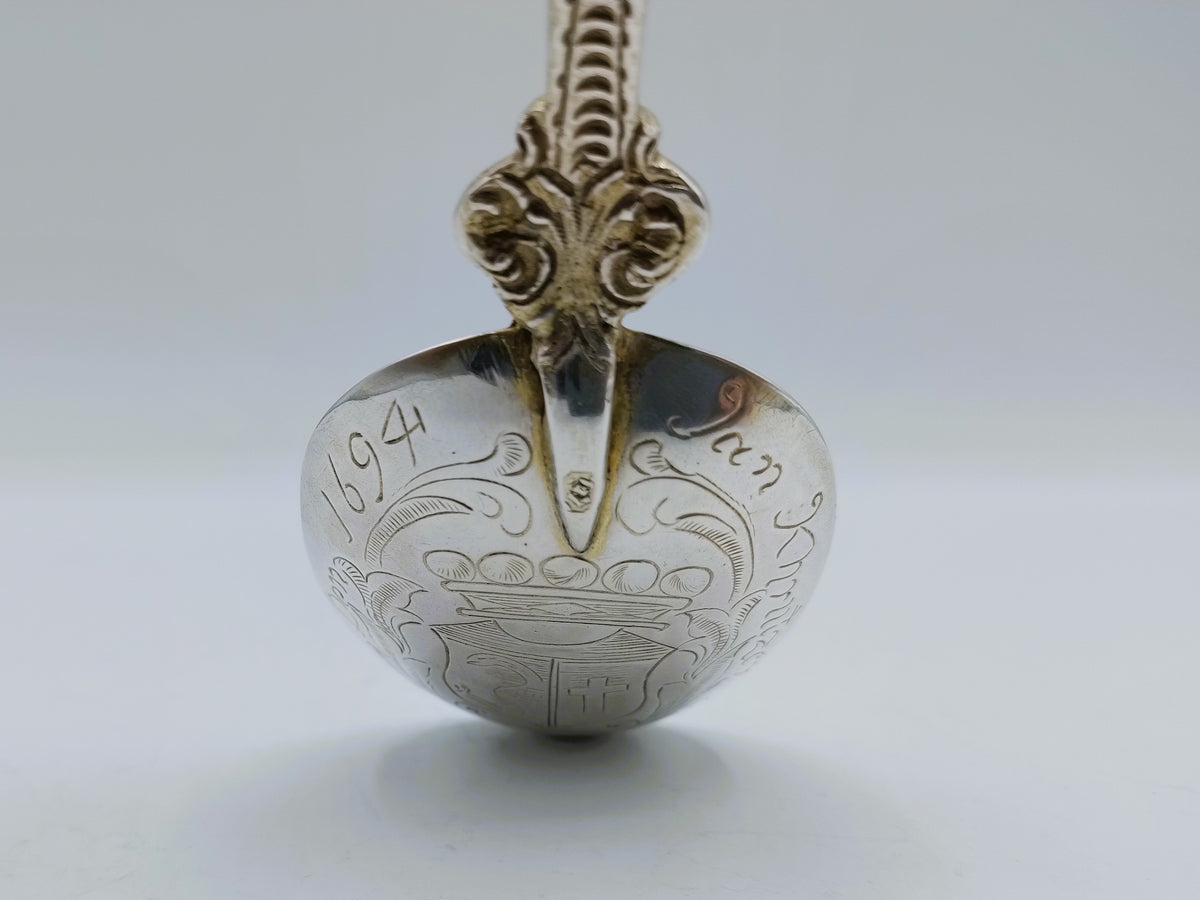 Zilveren gelegenheidslepel, Friesland, ca. 1890