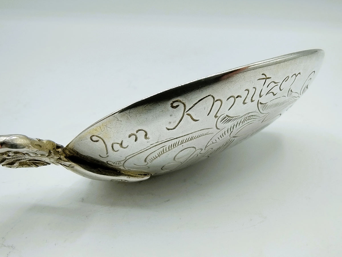 Zilveren gelegenheidslepel, Friesland, ca. 1890