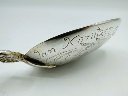 Zilveren gelegenheidslepel, Friesland, ca. 1890
