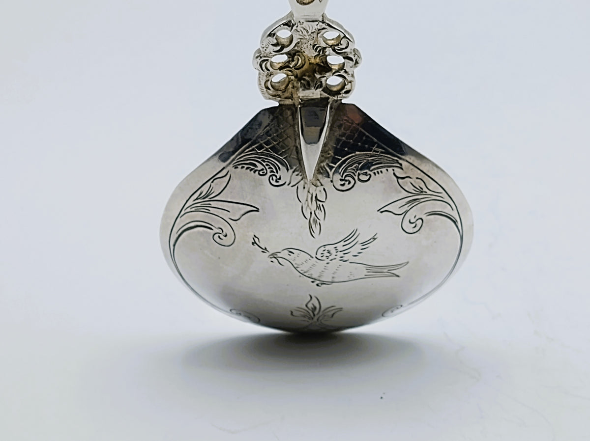 Zilveren sierlepel, C. Rietveld, Schoonhoven, 1896