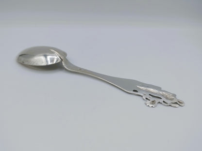Zilveren geboortelepel, D. Haan, Sneek, 1824