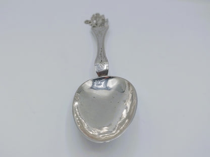 Zilveren geboortelepel, D. Haan, Sneek, 1824