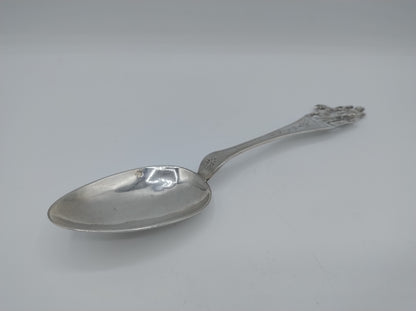 Zilveren geboortelepel, D. Haan, Sneek, 1823