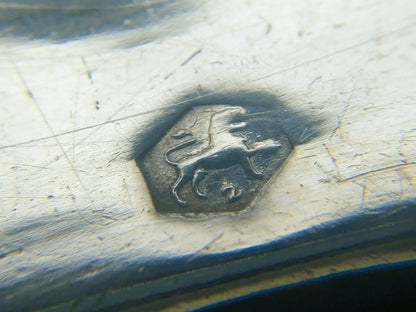 Zilveren geboortelepel, D. Haan, Sneek, 1823