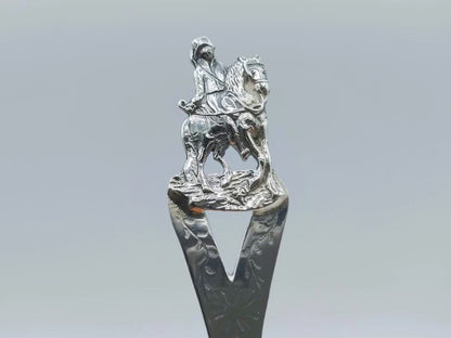 Zilveren geboortelepel, O. Swartwold, Leeuwarden, 1821