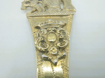 Vergulde geboortelepel, L.F. Wartna, Bolsward, 1864