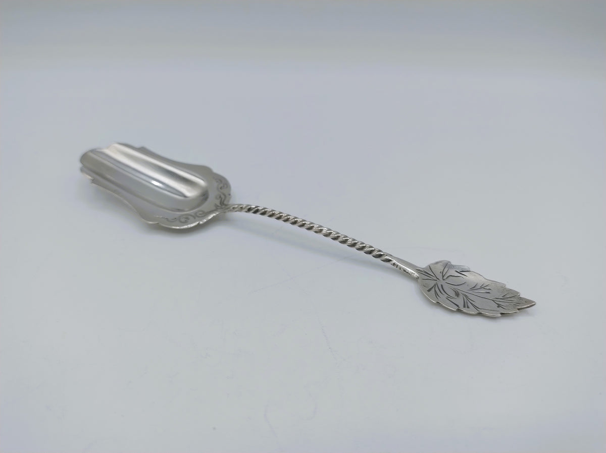 Zilveren suikerlepel, G.F. Huisman, Utrecht, ca. 1925