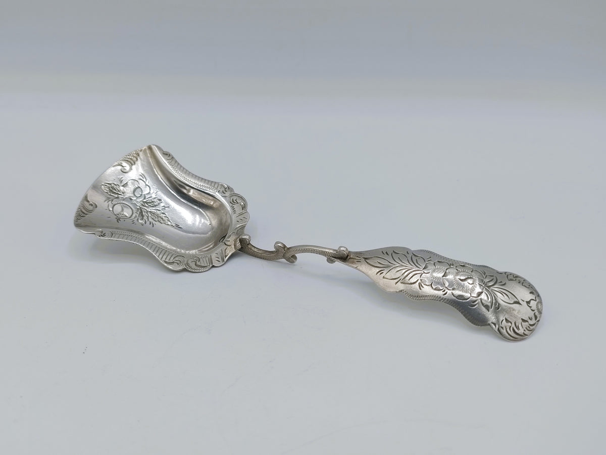 Zilveren suikerschepje, A.Kuijlenburg, Schoonhoven, 1863