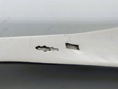 Zilveren suikerlepel, J.M. van Kempen & Zn, Voorschoten, ca. 1890