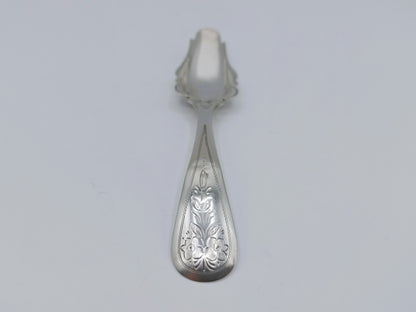 Zilveren suikerlepel, J.M. van Kempen & Zn, Voorschoten, ca. 1890
