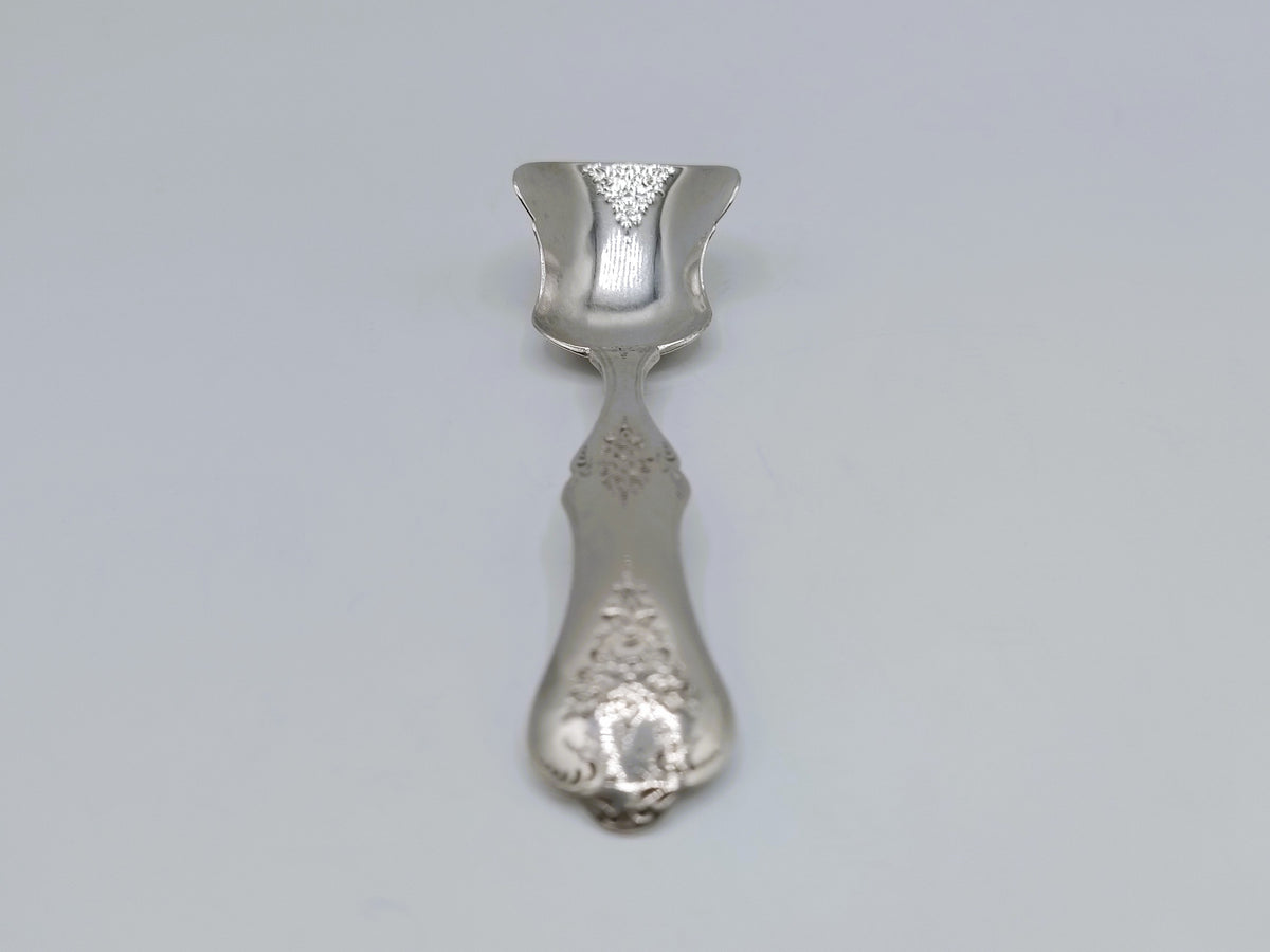 Zilveren suikerschepje, T.L. Uriot, Amsterdam, 1867