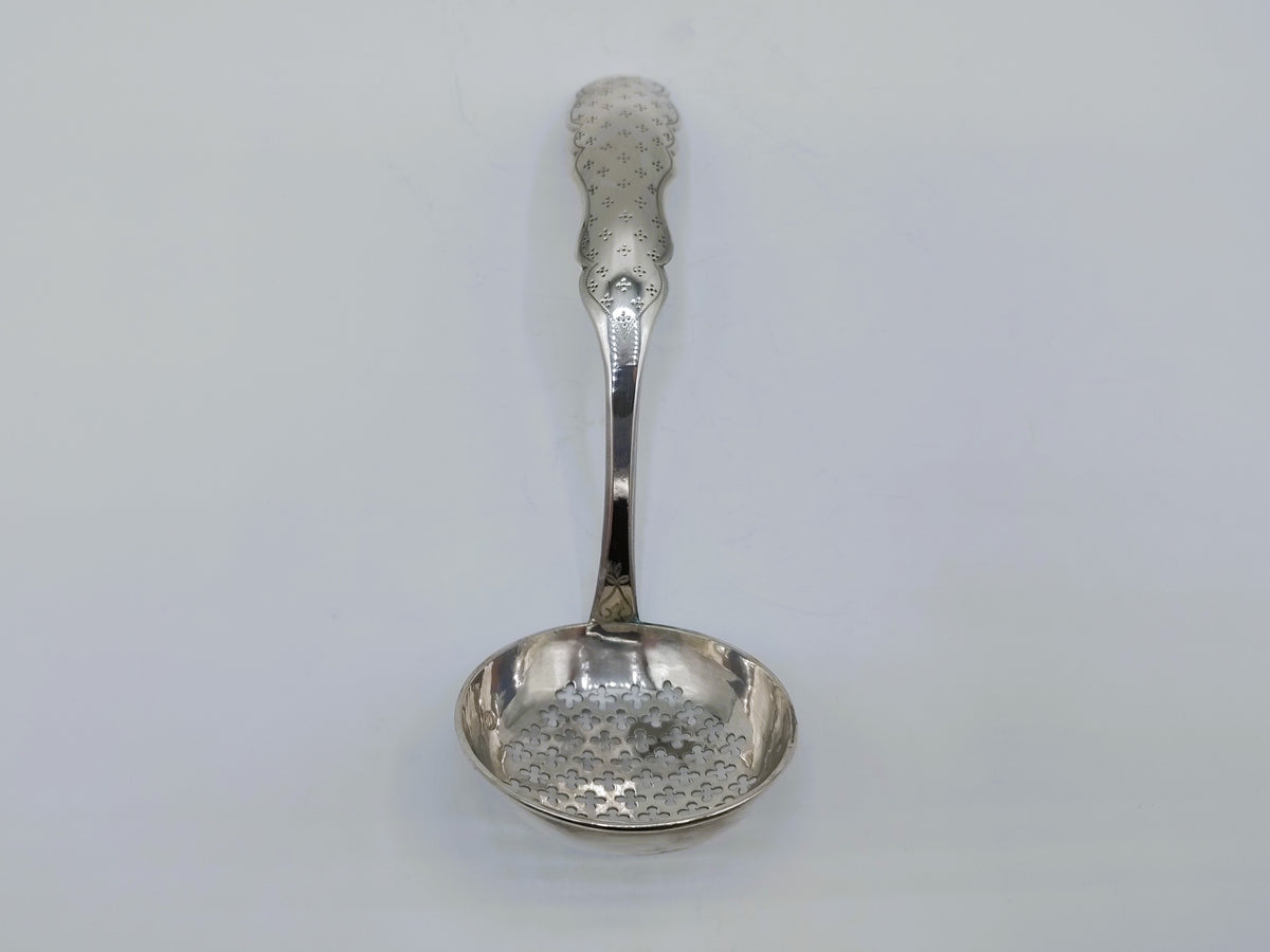Zilveren strooilepel, G.F.V. Geelen, Schoonhoven, 1869