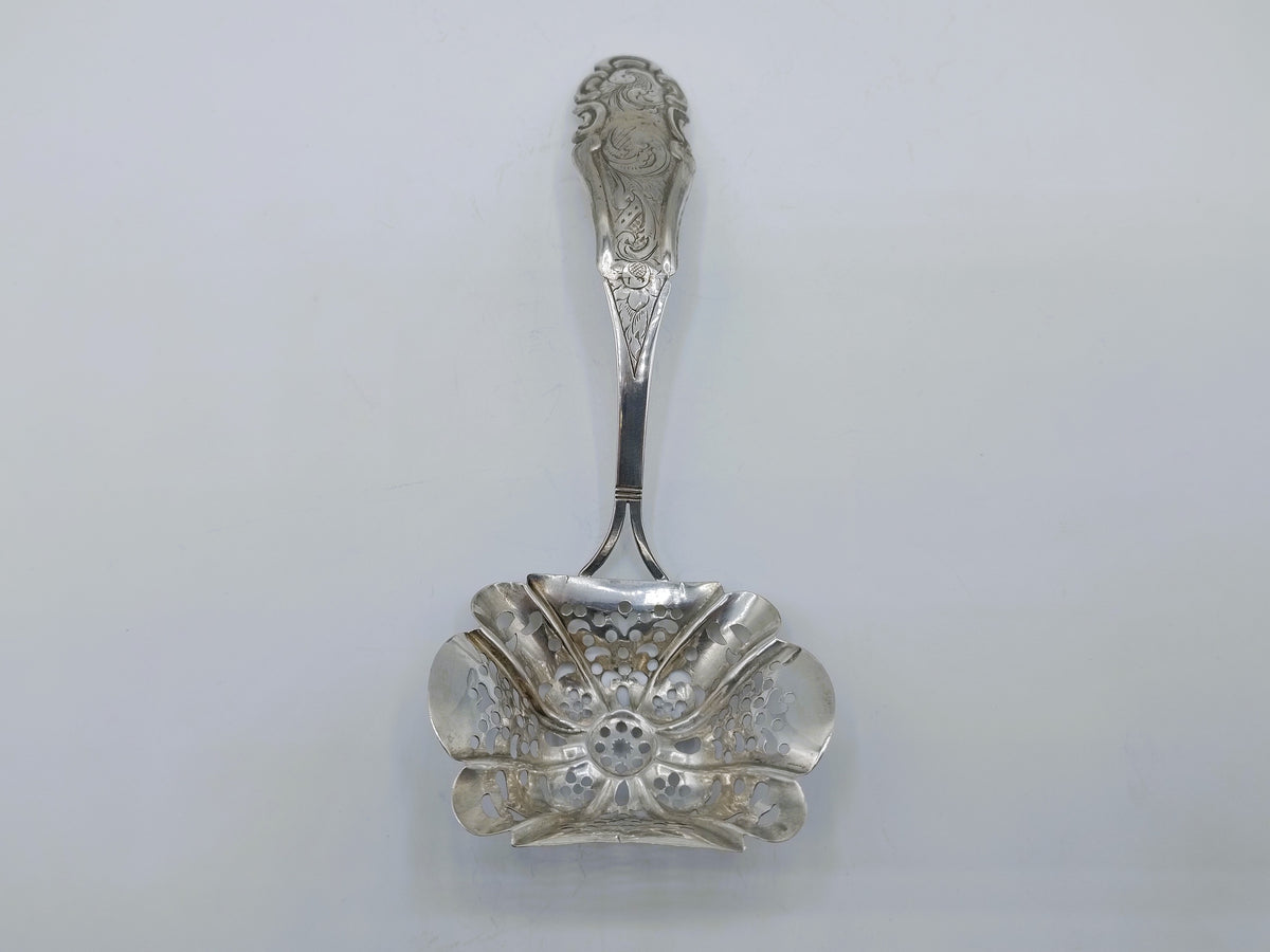 Zilveren strooilepel, H. van der Ree, Schoonhoven, 1852