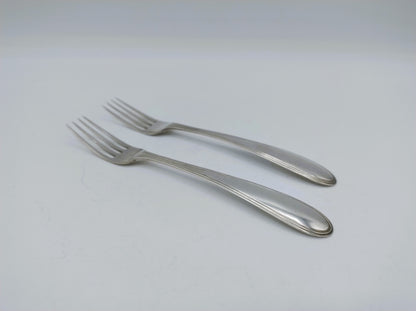 Set met zilveren vorkjes, S. Woortman, Amsterdam, 1844