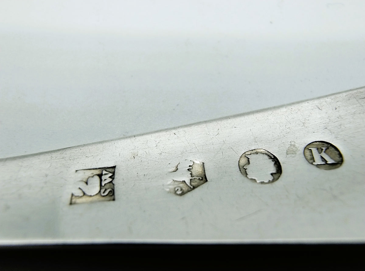 Set met zilveren vorkjes, S. Woortman, Amsterdam, 1844
