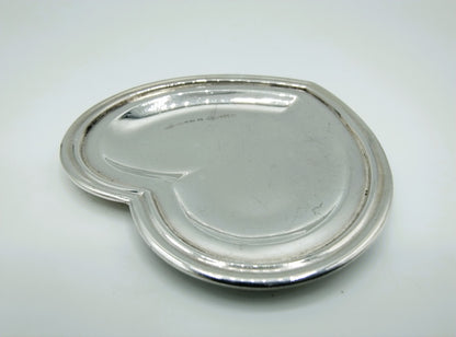 Zilveren hartvormig schaaltje, Zaramella Argenti, Padova, 925
