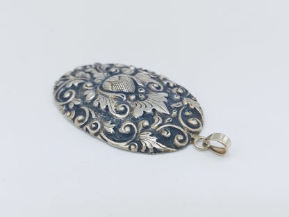 Zilveren djokja hanger, 835