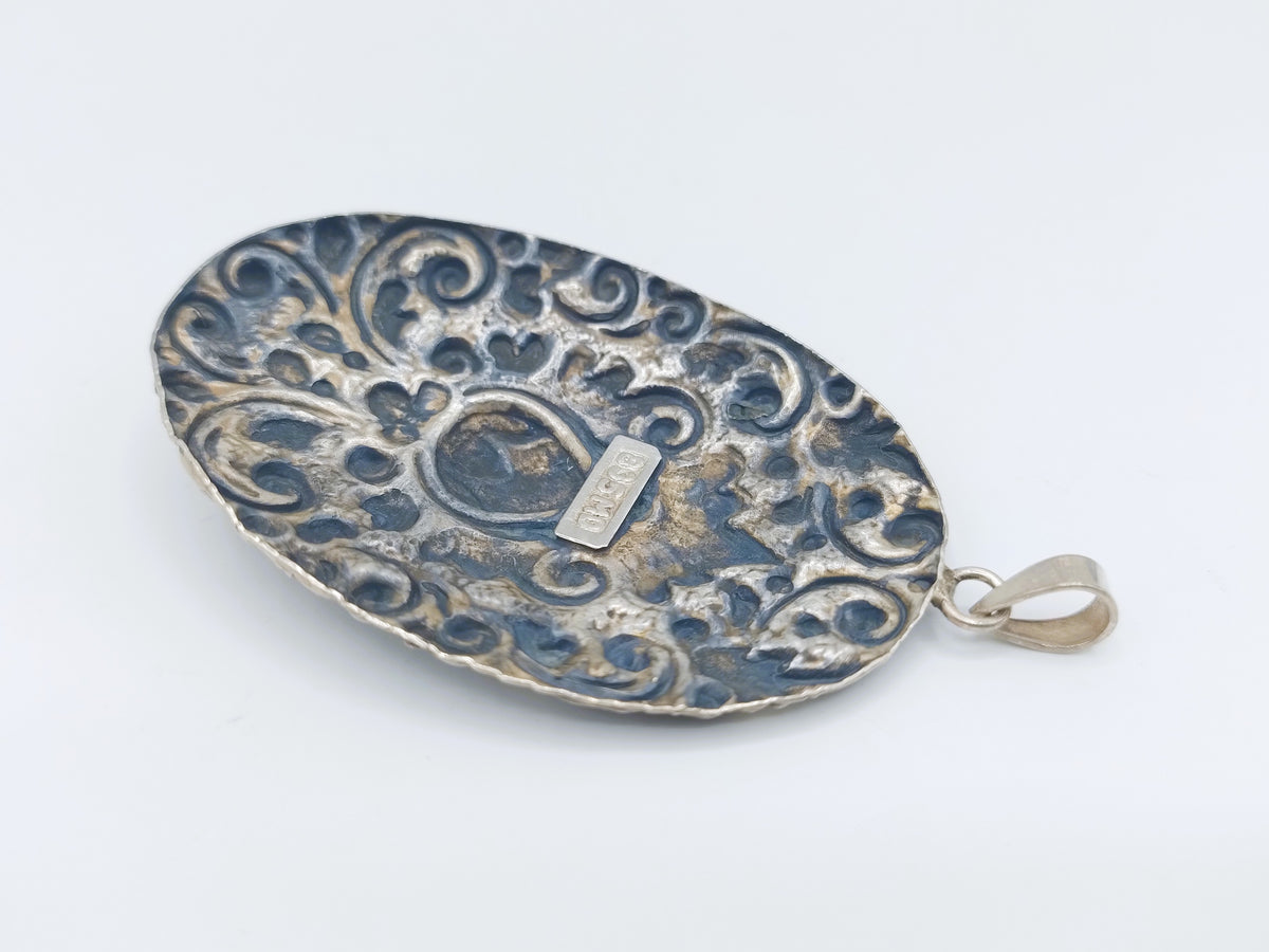 Zilveren djokja hanger, 835