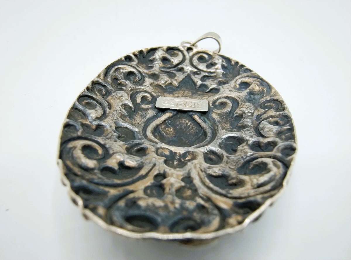 Zilveren djokja hanger, 835