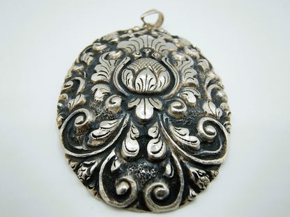 Zilveren djokja hanger, 835