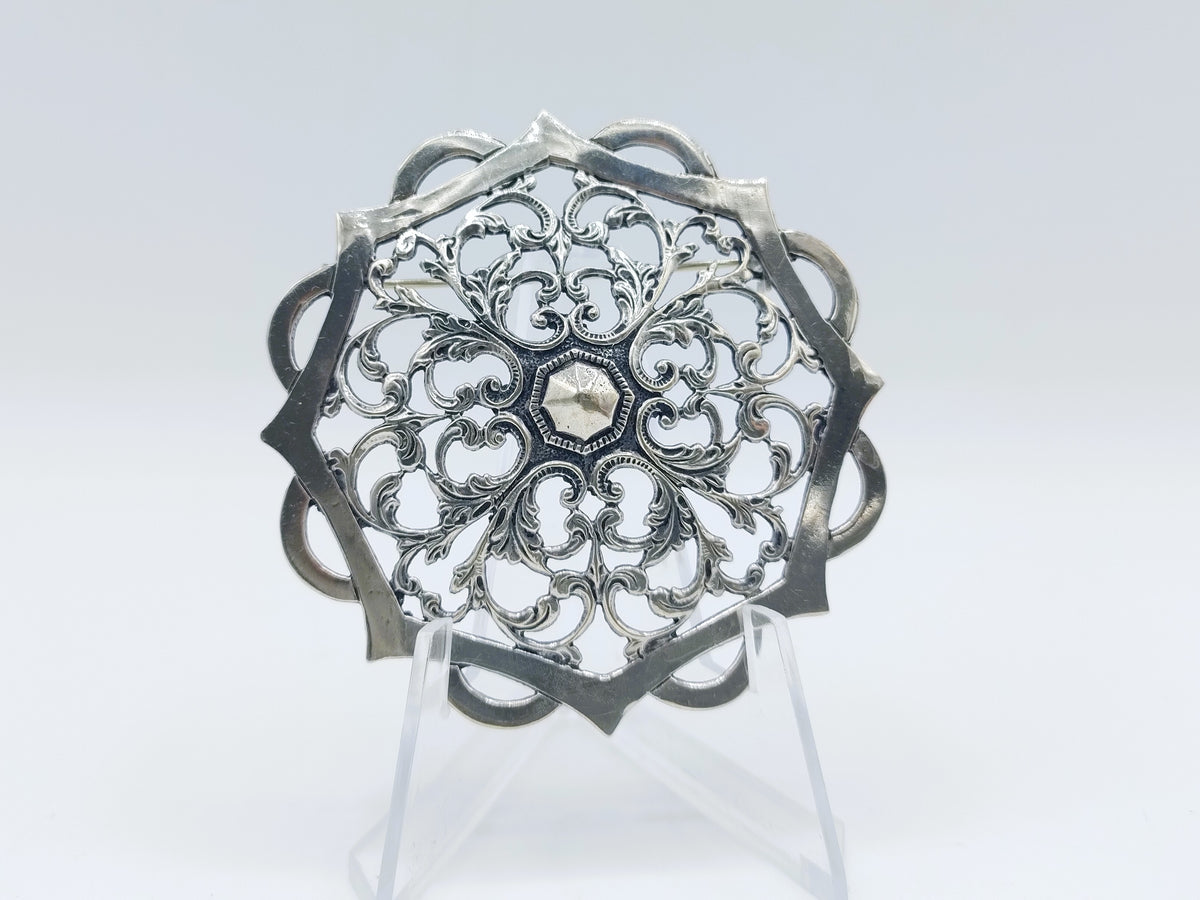 Zilveren broche, Niekerk Schoonhoven, 20e eeuws