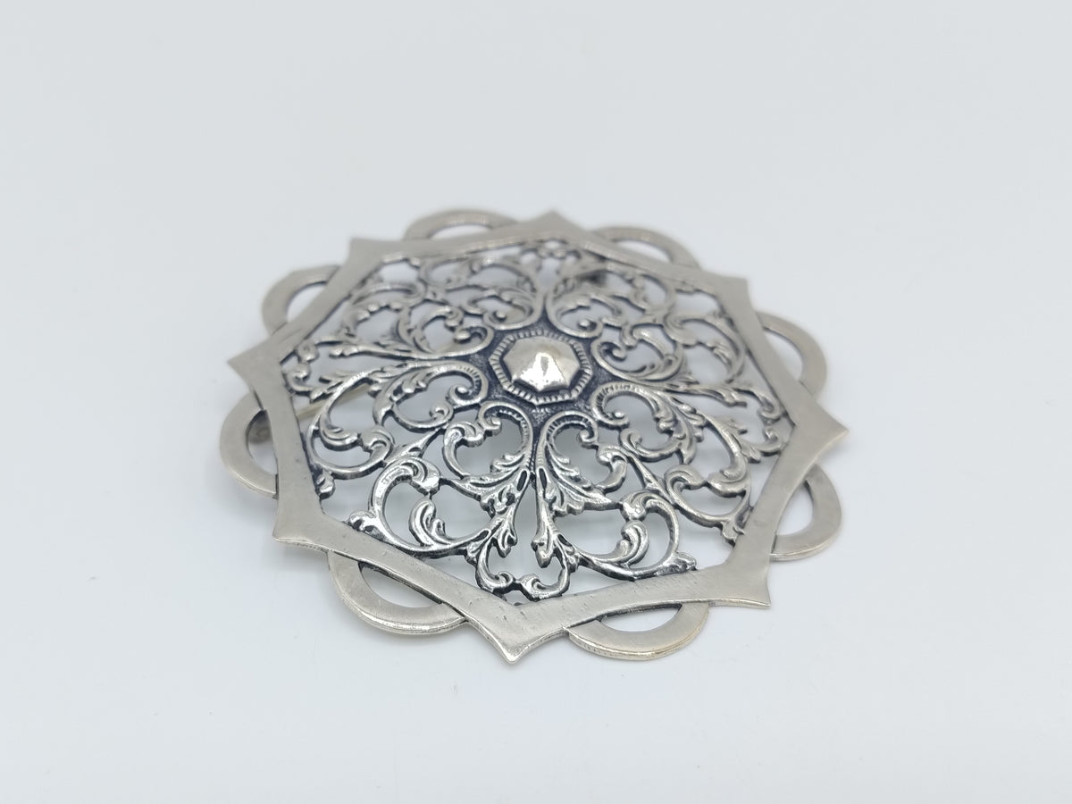 Zilveren broche, Niekerk Schoonhoven, 20e eeuws