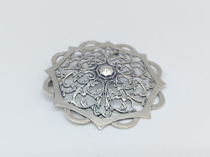 Zilveren broche, Niekerk Schoonhoven, 20e eeuws