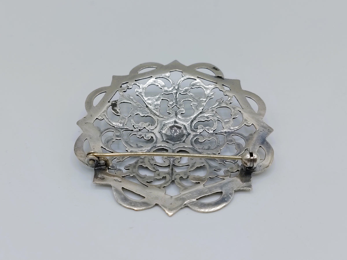 Zilveren broche, Niekerk Schoonhoven, 20e eeuws