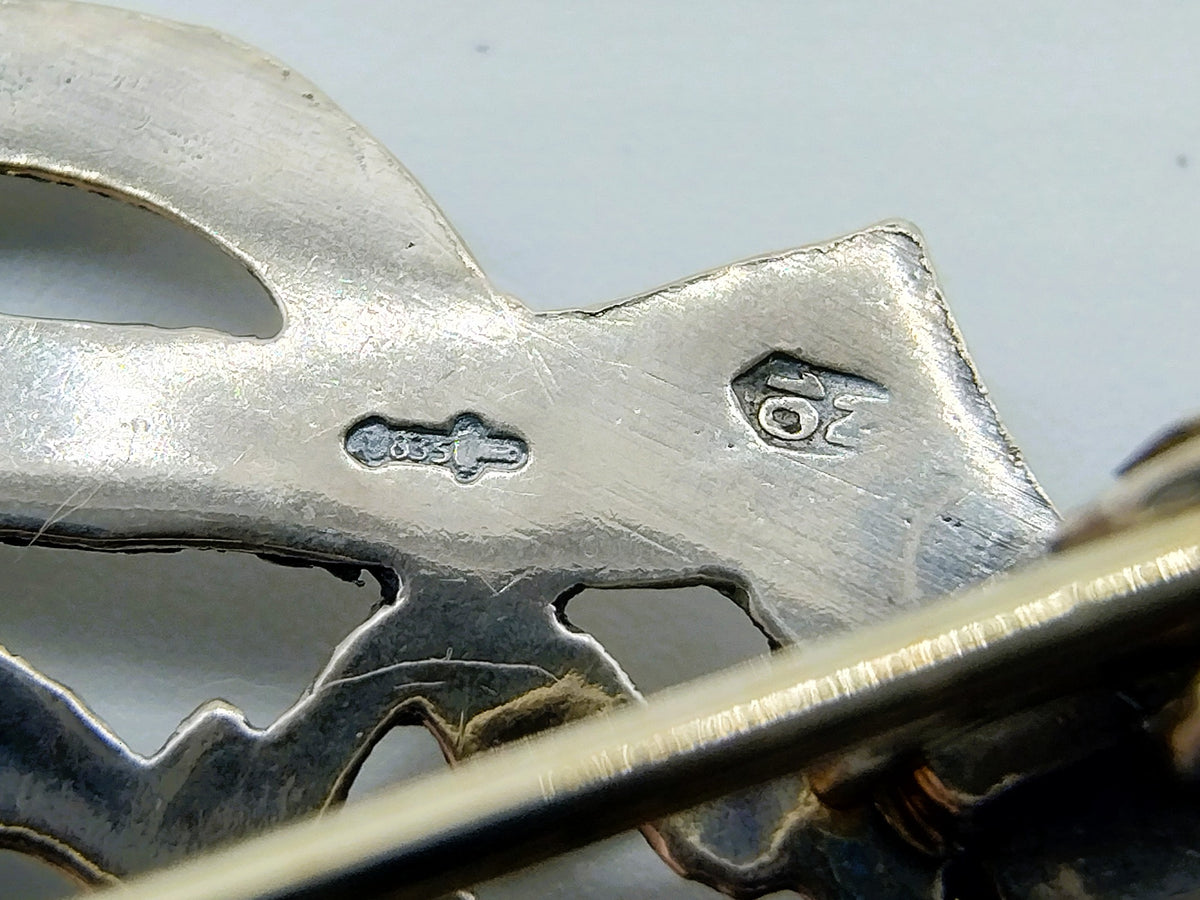 Zilveren broche, Niekerk Schoonhoven, 20e eeuws