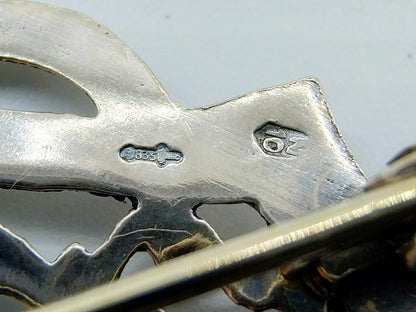 Zilveren broche, Niekerk Schoonhoven, 20e eeuws