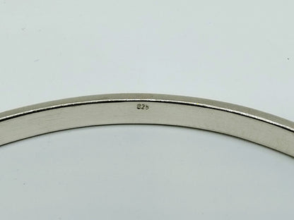 Slavenarmband 925 met ingeslagen keurmerk 925 op zilveren ring
