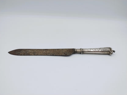 Reismes met zilveren heft, H. Smeding, Leeuwarden, ca. 1780