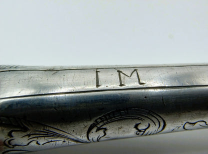 Reismes met zilveren heft, H. Smeding, Leeuwarden, ca. 1780