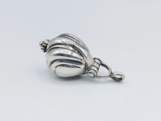 Zilveren pomander of reukei, 18e eeuws