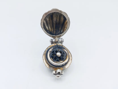 Zilveren pomander of reukei, 18e eeuws