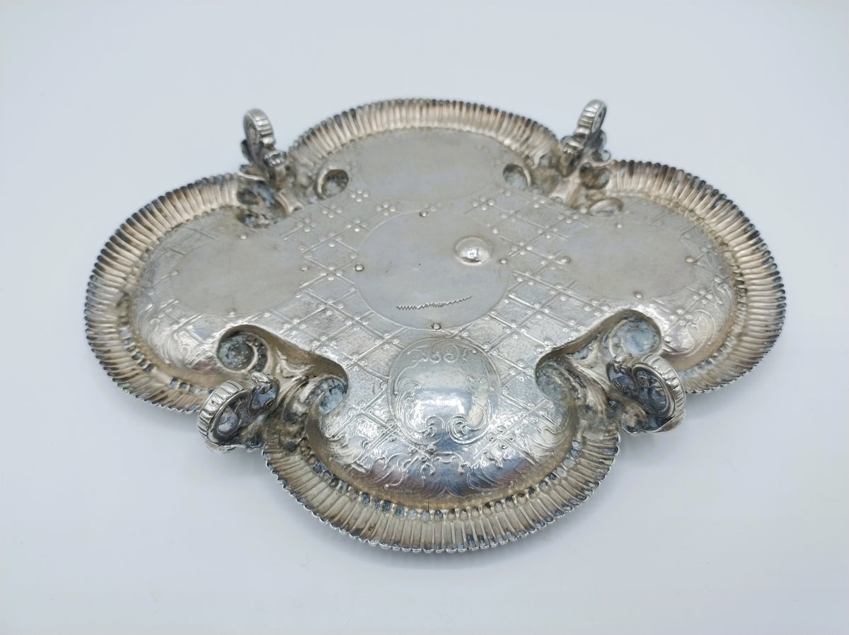 Zilveren bureauset in Louis XVI stijl, Frankrijk, 18e / 19e eeuws