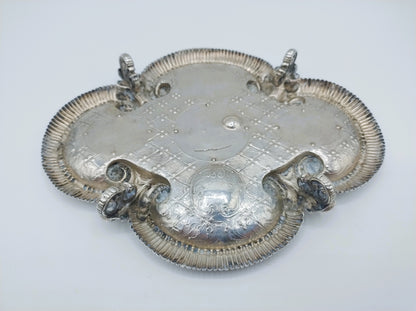 Zilveren bureauset in Louis XVI stijl, Frankrijk, 18e / 19e eeuws