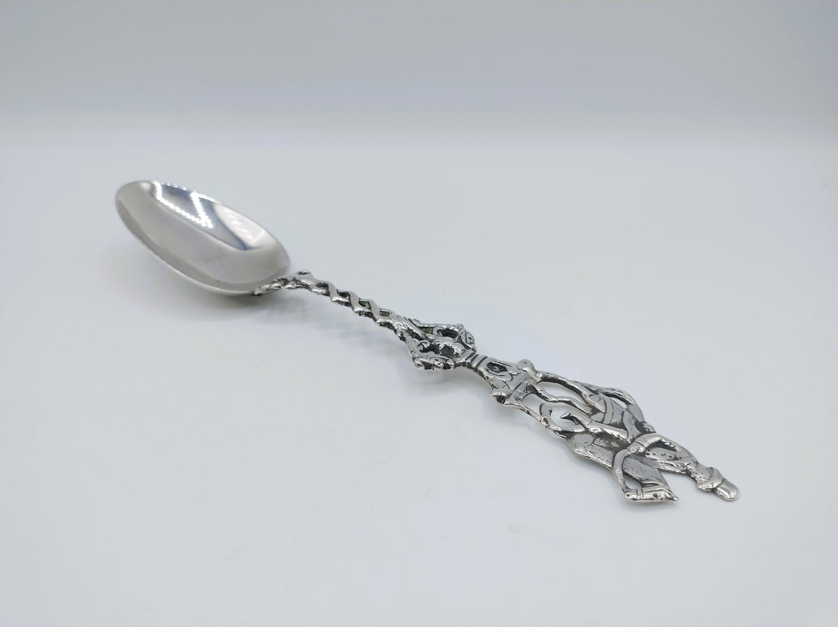 Zilveren geboortelepel, IJbele Steensma, Bergum, 1932