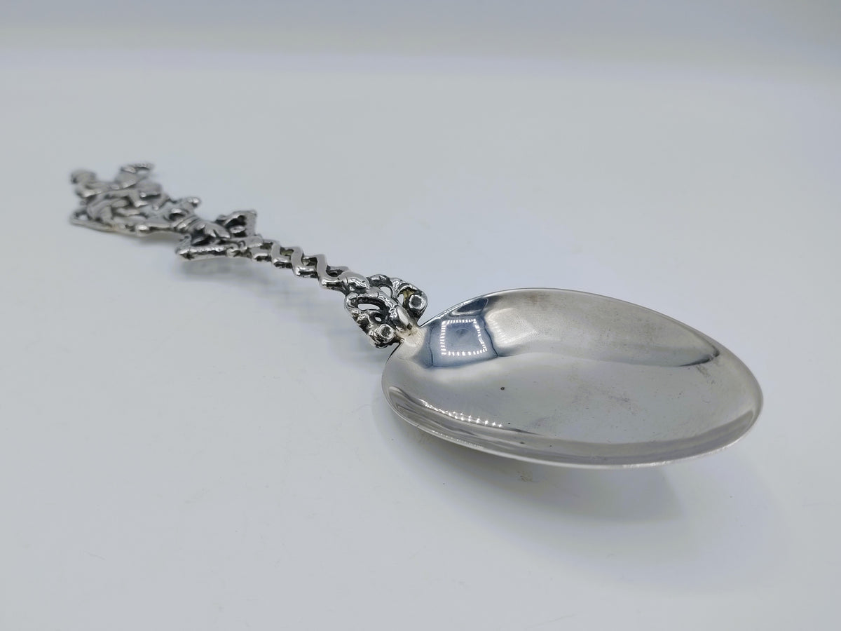 Zilveren geboortelepel, IJbele Steensma, Bergum, 1932