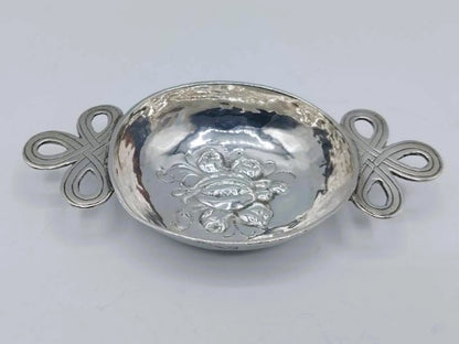 Zilveren miniatuur papkom, G. van Leeuwen, Haarlem, ca. 1700