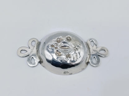 Zilveren miniatuur papkom, G. van Leeuwen, Haarlem, ca. 1700