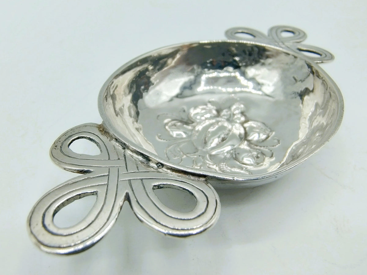 Zilveren miniatuur papkom, G. van Leeuwen, Haarlem, ca. 1700