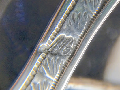 Zilveren wol- of kluwenmandje, J. van Wijk sr, Amsterdam, 1821