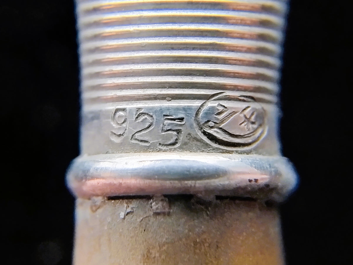 Zilveren sigarettenpijpje, 925