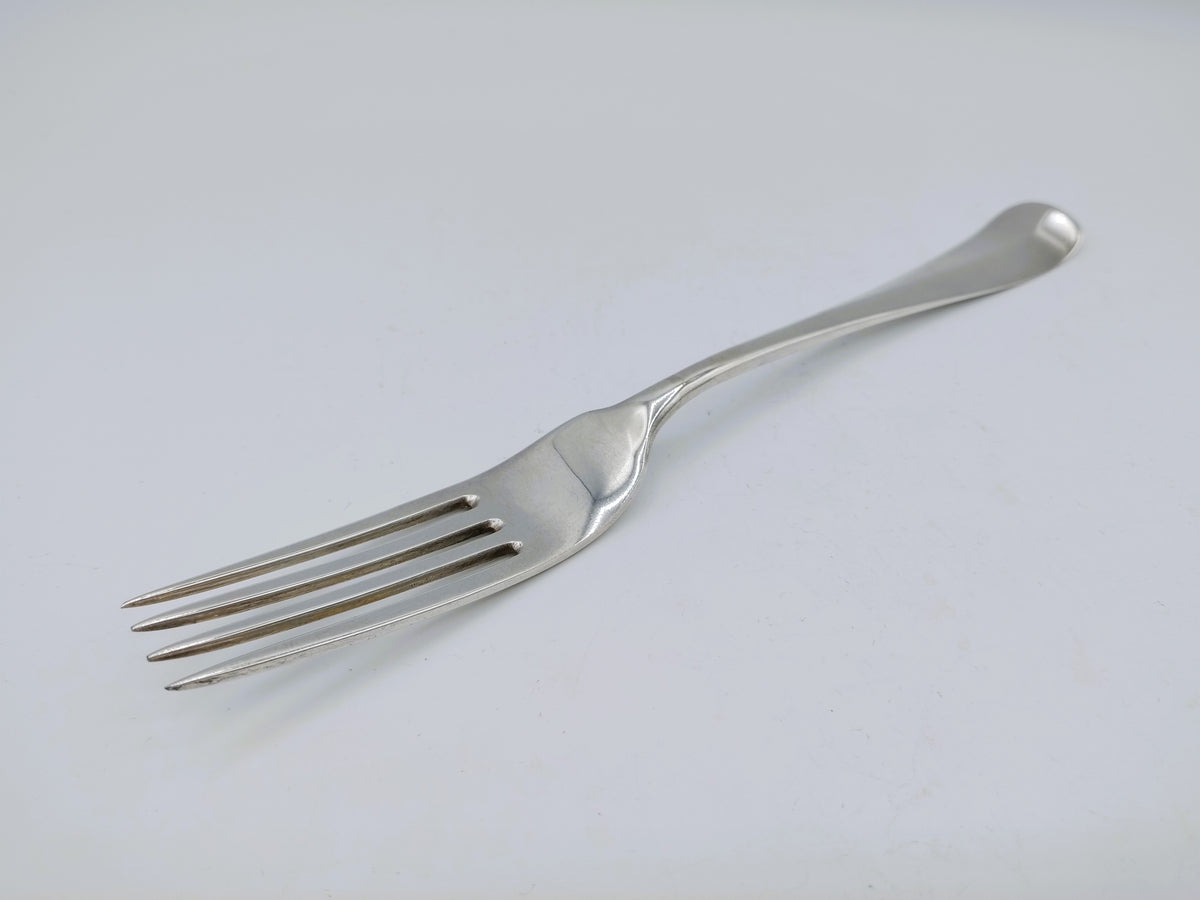 Zilveren vork, M.J. Schoenmakers, den Bosch, ca. 1805