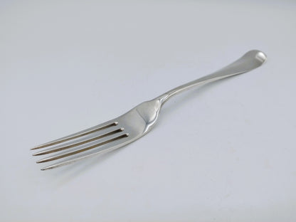 Zilveren vork, M.J. Schoenmakers, den Bosch, ca. 1805