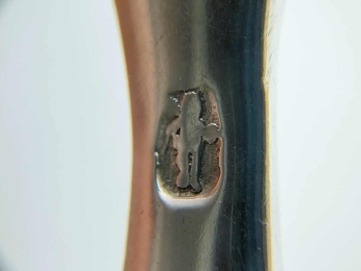 Zilveren vork, M.J. Schoenmakers, den Bosch, ca. 1805