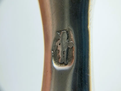 Zilveren vork, M.J. Schoenmakers, den Bosch, ca. 1805