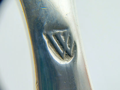 Zilveren vork, M.J. Schoenmakers, den Bosch, ca. 1805
