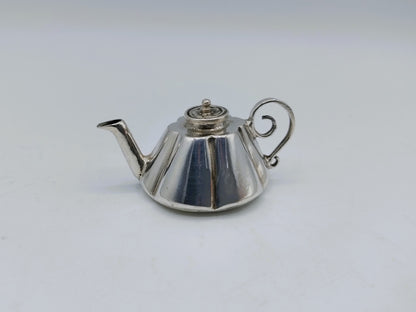 Zilveren miniatuur waterketel, Haarlem, 1739
